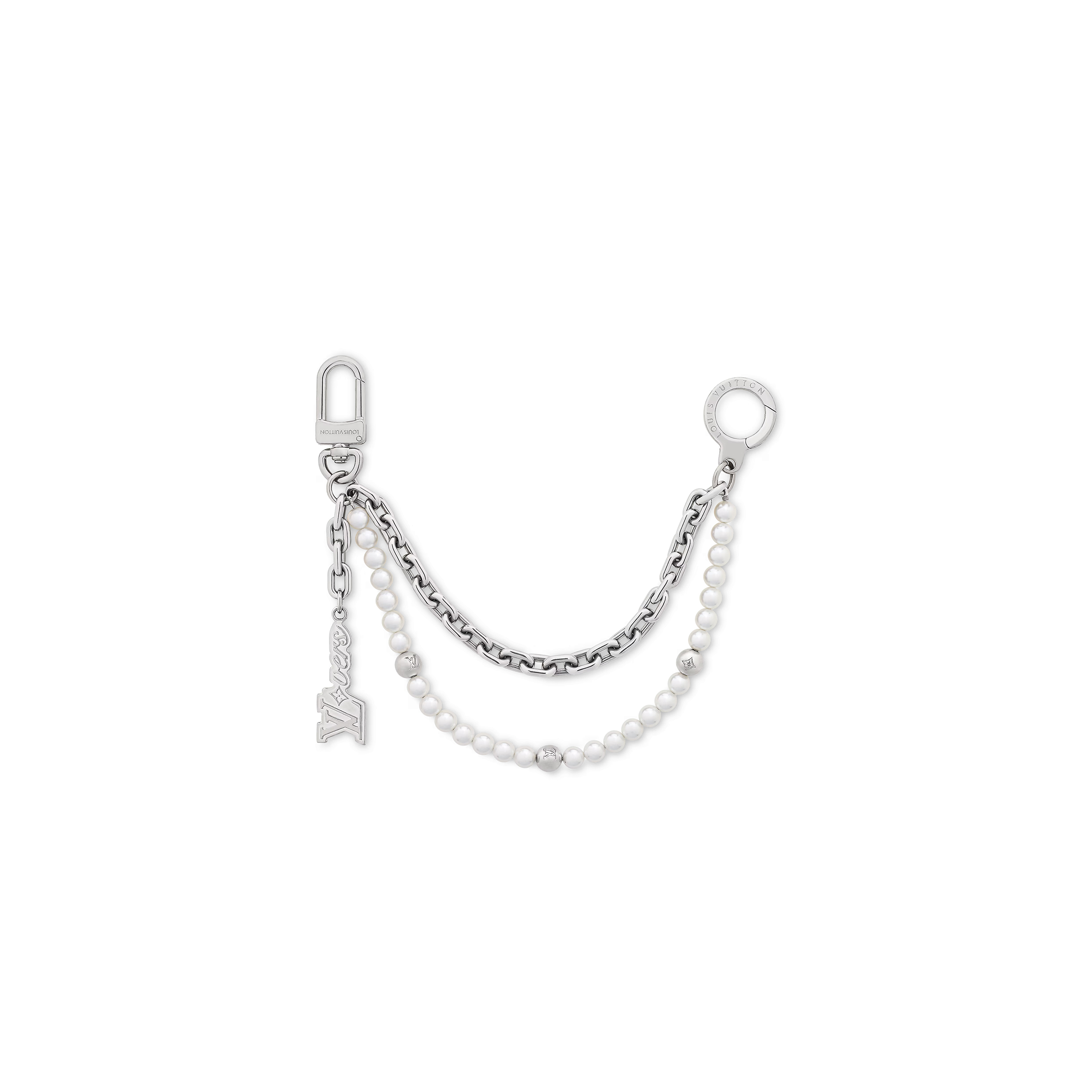 LOUIS VUITTON PEARLS MINI CHAIN BELT M03024